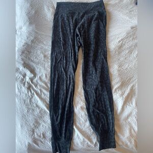 Lululemon Black Patterned Joggers